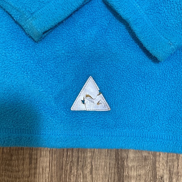 LLBean kid’s size 6x/7 fleece pullover jacket - Picture 3 of 5